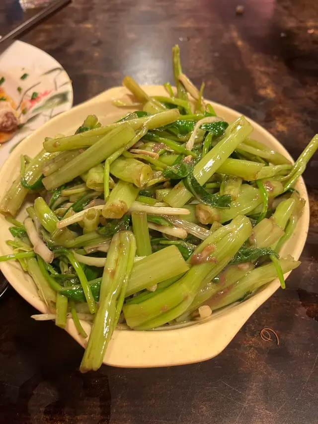 蝦醬通菜