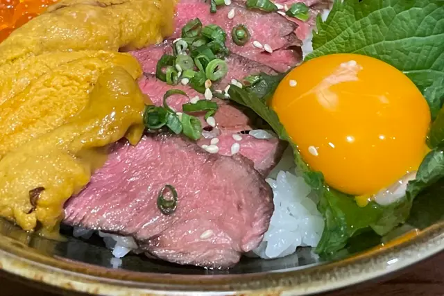 牛県燒肉海膽丼