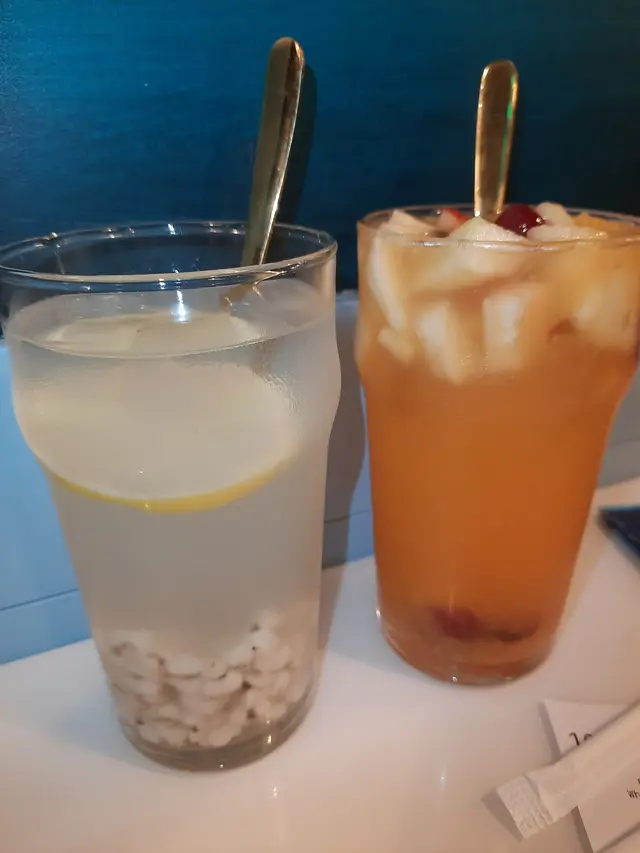 檸檬薏米水 & 檳城島聚雜果賓治