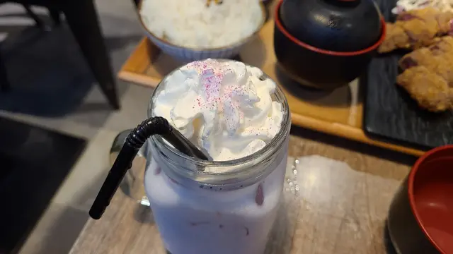 紫薯Latte