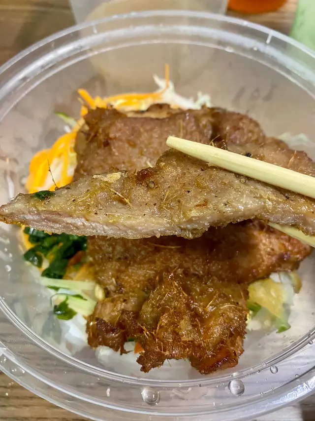 越式香茅豬扒撈檬