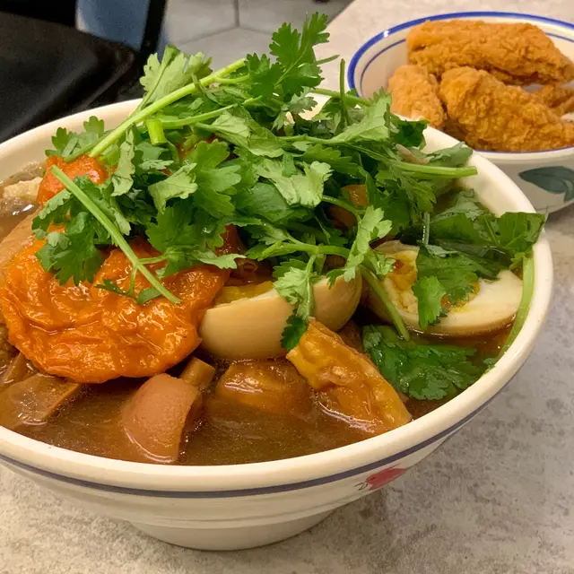 原骨湯底車仔麵