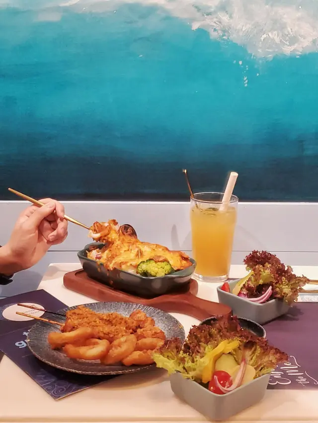 芝味咖哩海鮮焗飯