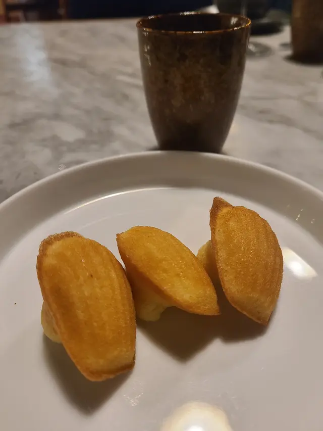 Fresh baked Madeleines