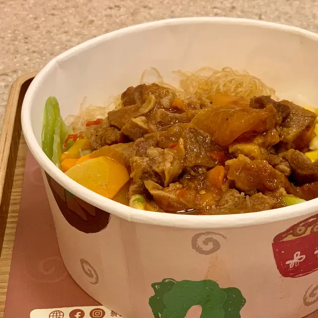 南投紅燒牛腩便當