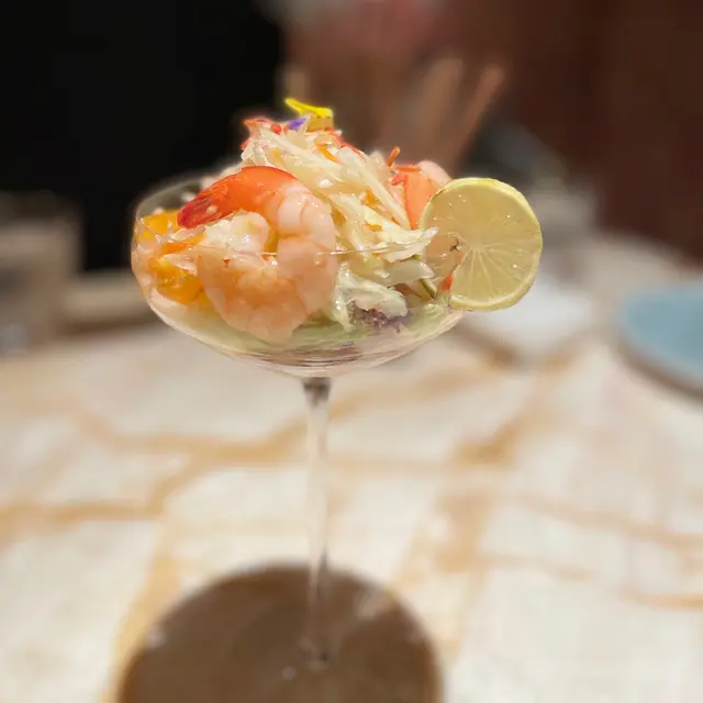 Green Papaya Salad with Sakura Shrimp