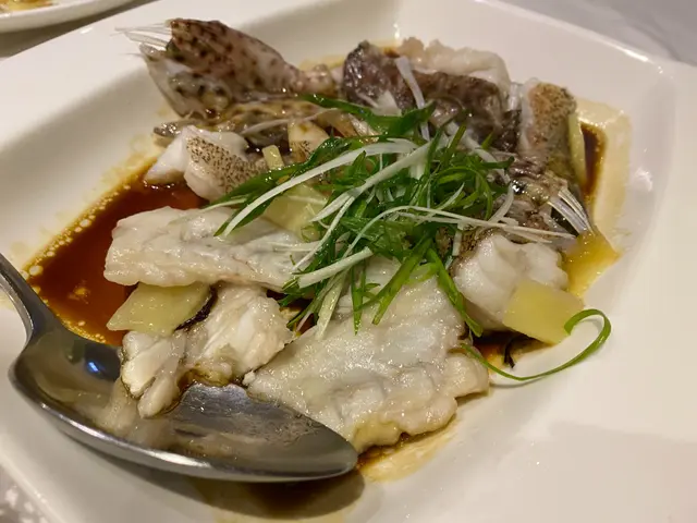 陳皮咸肉蒸頭腩