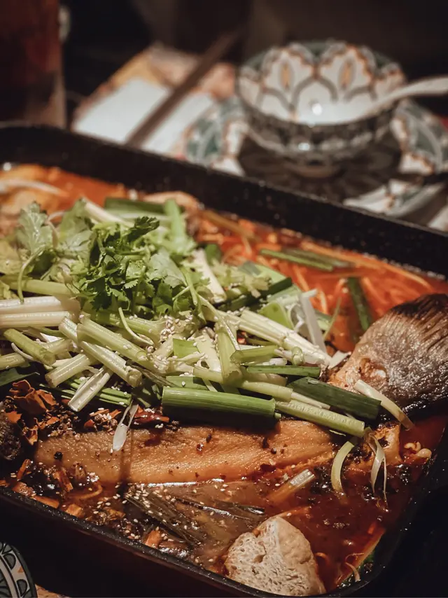 重慶麻辣火鍋魚