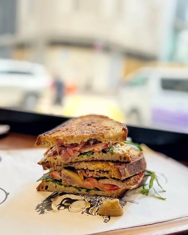 Steak & Onion on sourdough