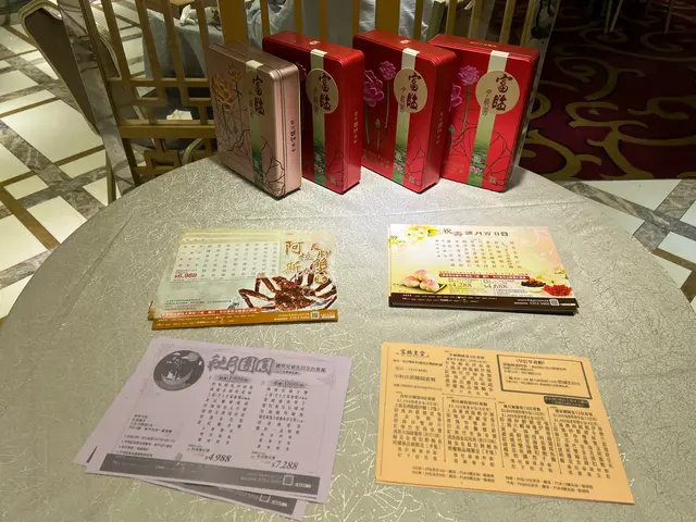 中秋節快到，姐姐每枱會便推廣