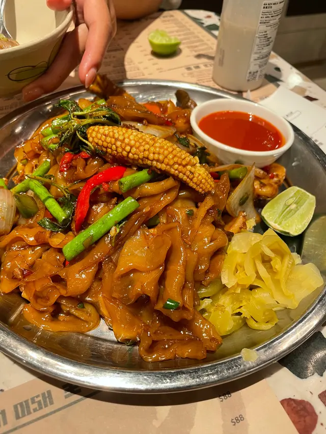 香辣乾炒海鮮河粉