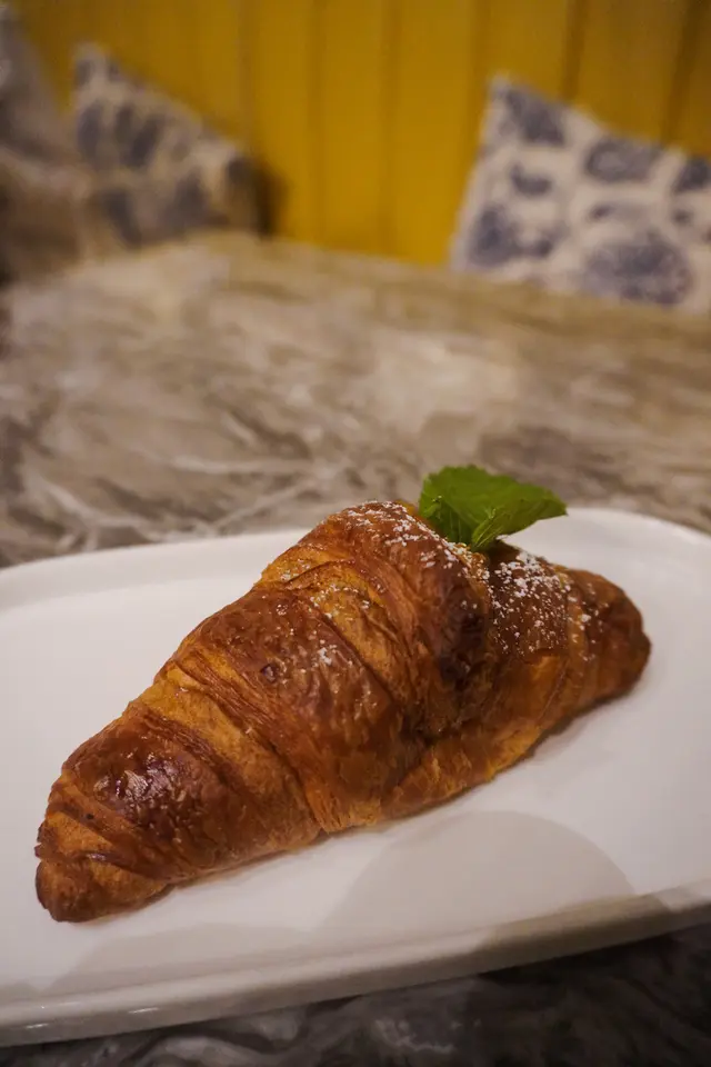 玉桂蘋果流心牛角包