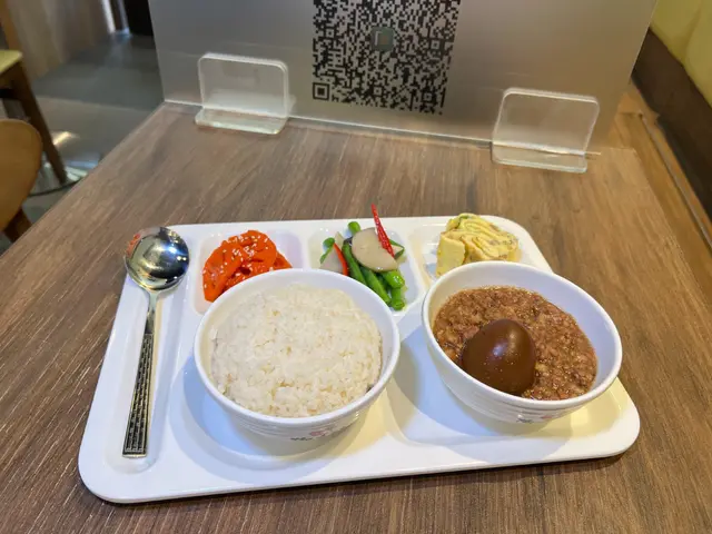 台式肉燥滷蛋便當