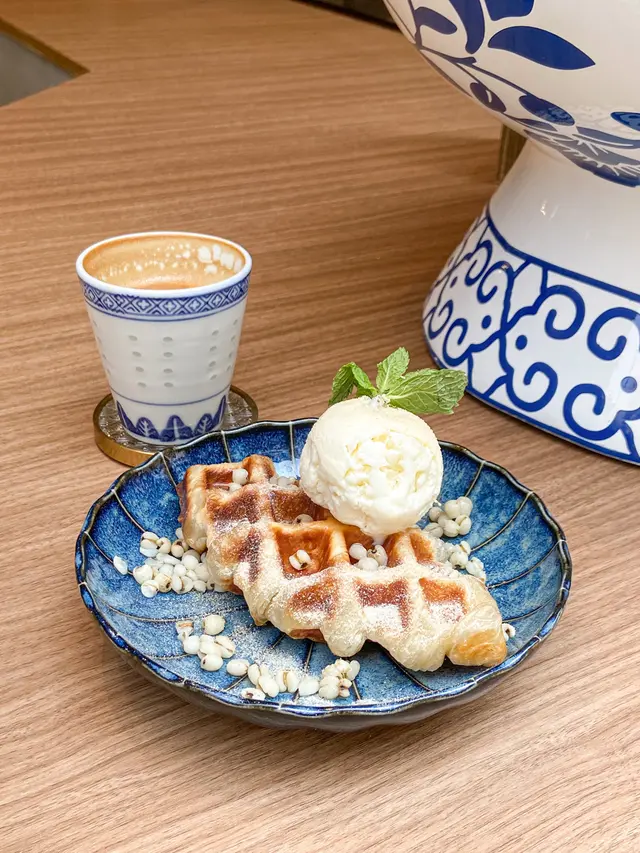 准山薏仁·豆腐雪糕窩夫