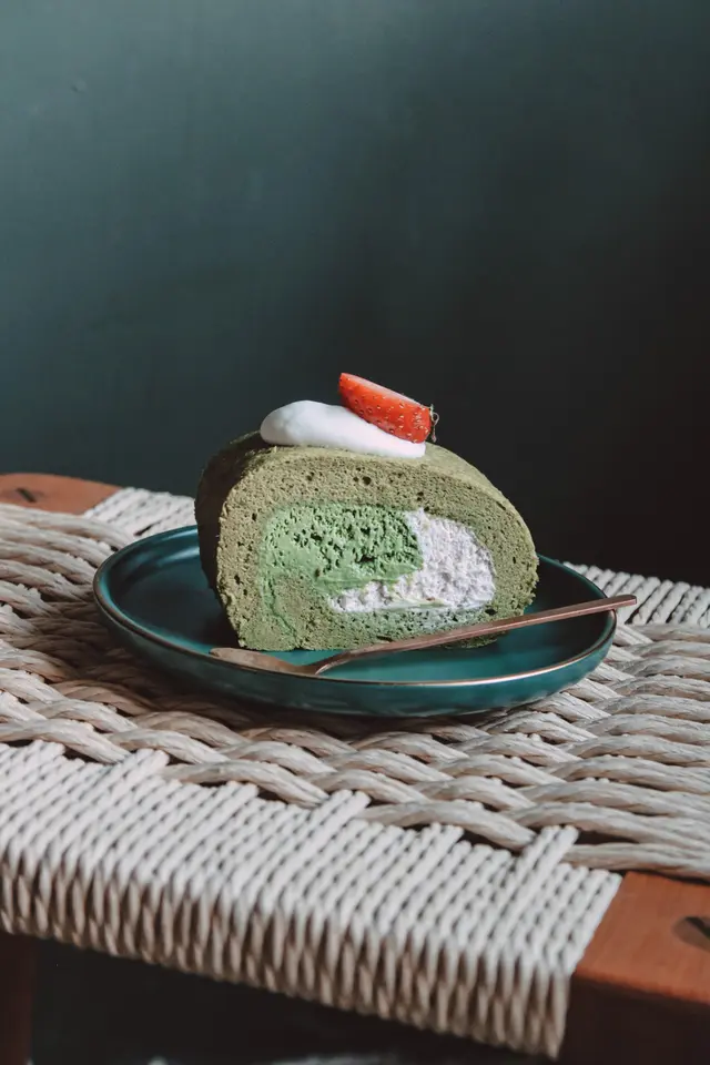 小山園抹茶草莓卷蛋