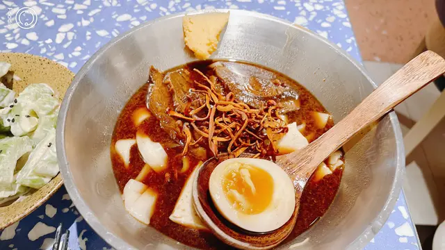 份量有點小的招牌牛肉麵