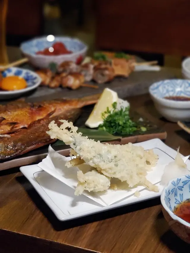 紫蘇梅醬沙咀魚天婦羅