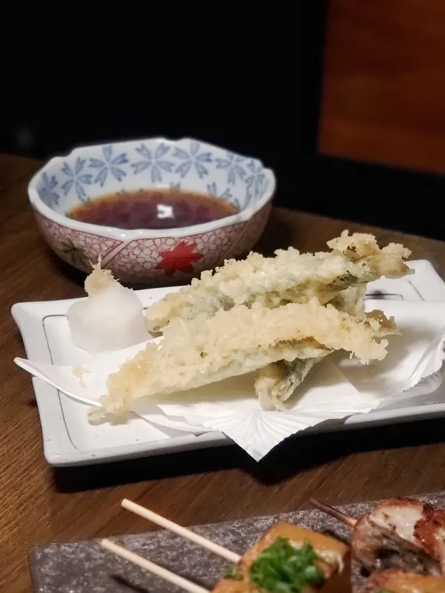 紫蘇梅醬沙咀魚天婦羅