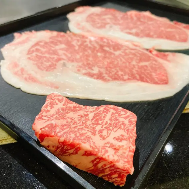 厚燒加薄燒日本和牛