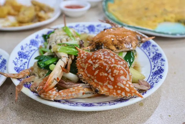 薑蔥炒蟹