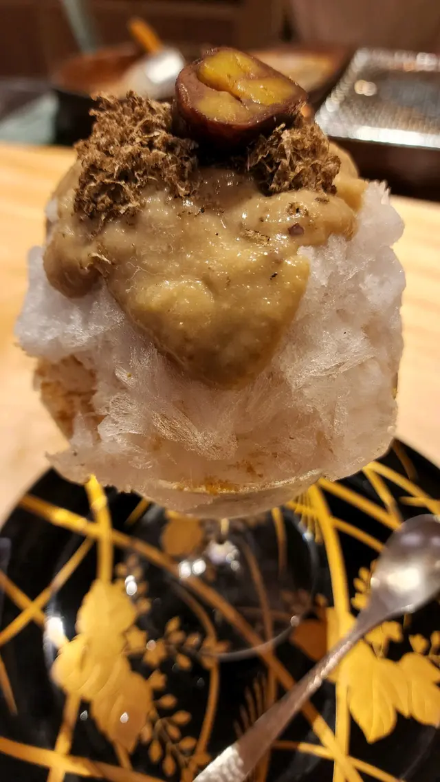 黑松露 栗子 刨冰