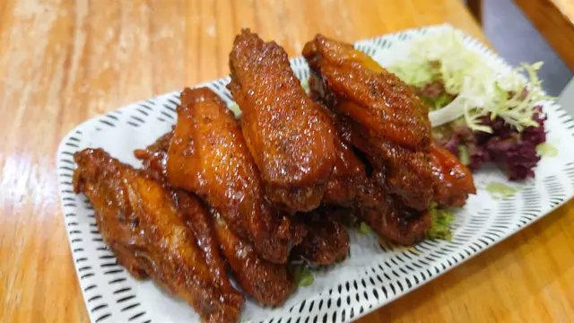 焦糖單骨雞翼
