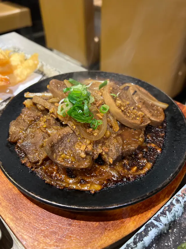 板燒香蒜牛舌