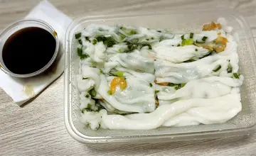 虾米肠加葱花