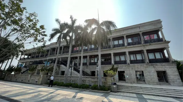 餐廳坐落於美利樓