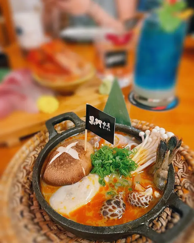 黑門令龍蝦湯煮海鮮