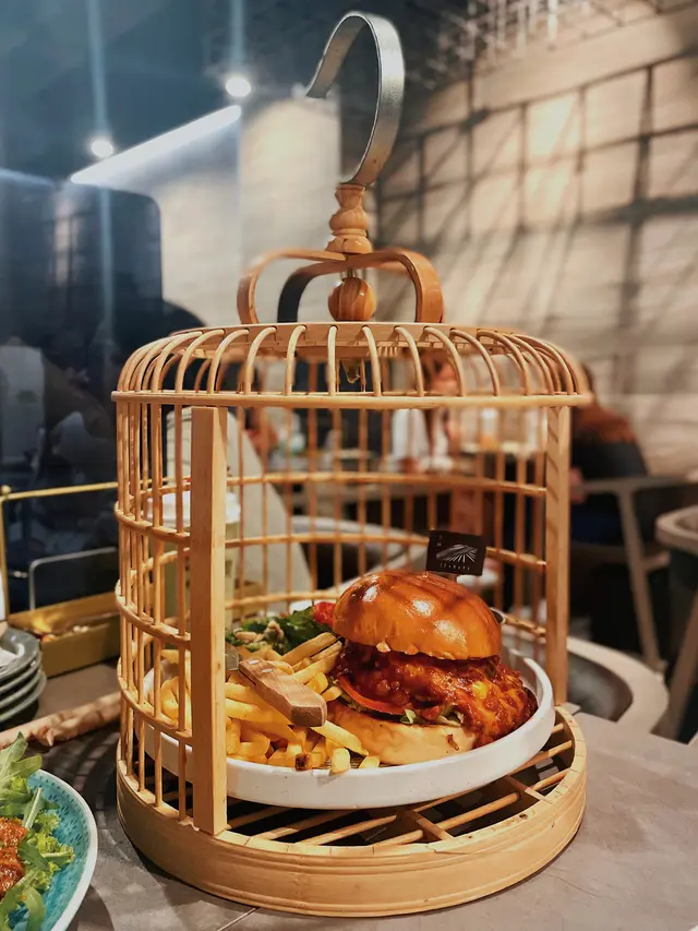 德州紅腰豆辣肉醬漢堡