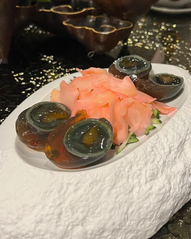 酸薑皮蛋拌青瓜