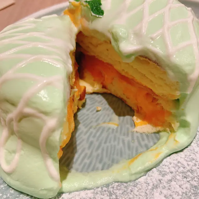 三重蜜瓜梳乎厘班戟