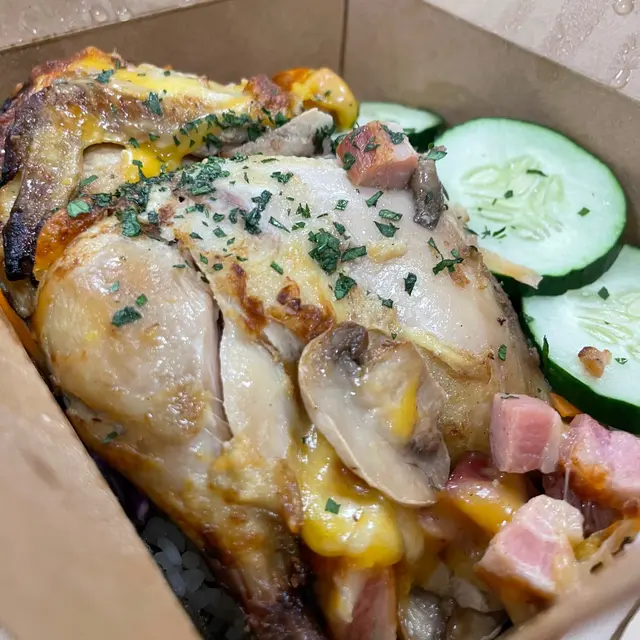 慢煮春雞珍珠飯 