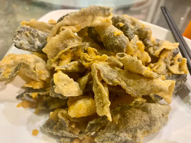金沙炸魚皮