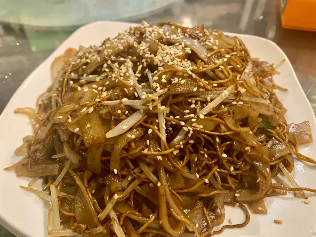 豉油王銀芽炒面