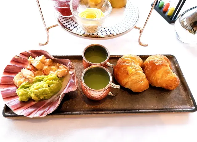 Lobster Salad Croissant with Avocado