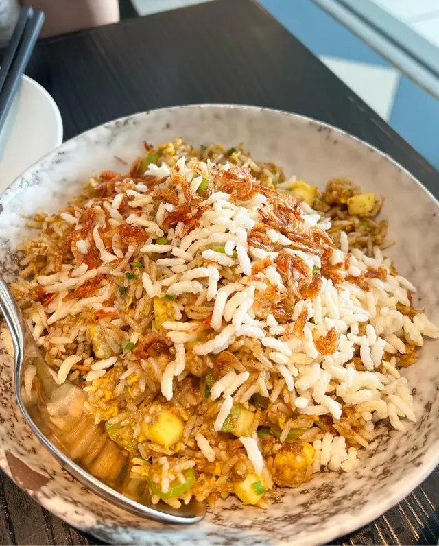 櫻花蝦茴香豚肉炒飯