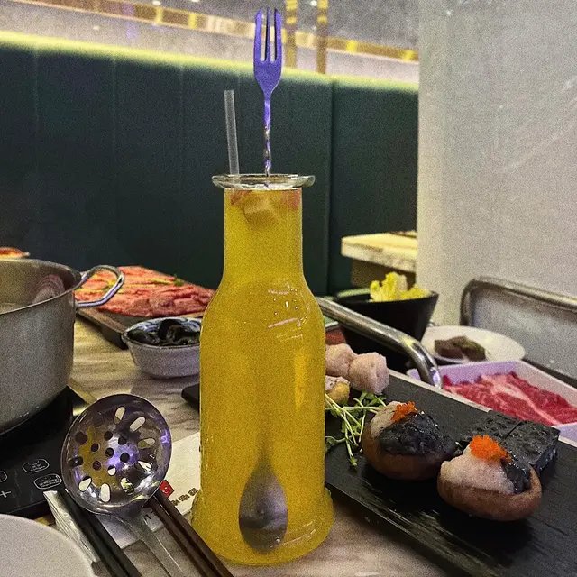 柑桔檸檬水果冰茶