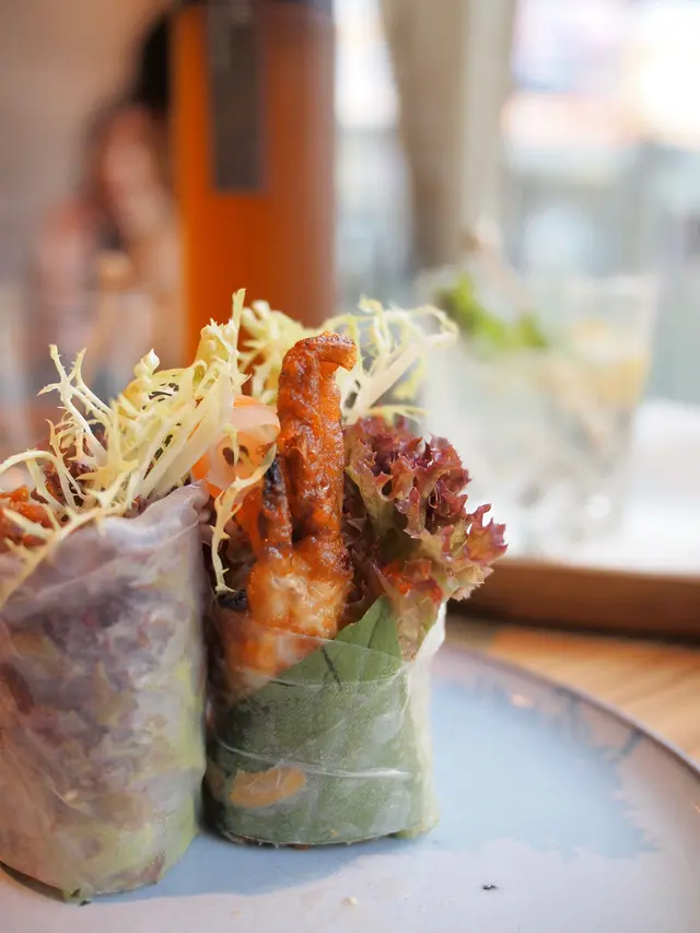 香脆軟殼蟹紙米卷