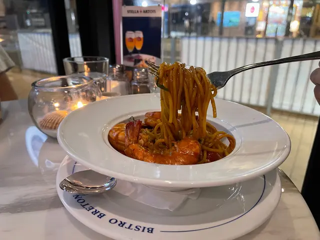 Tiger Prawns Pasta