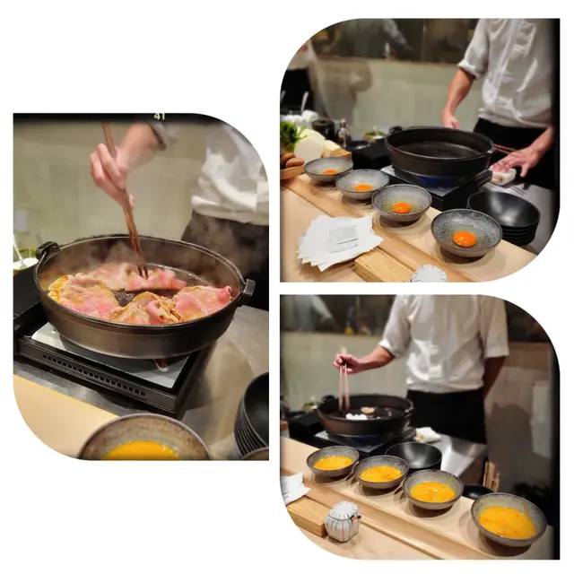 すき焼近江A4和牛配日本蘭王蛋