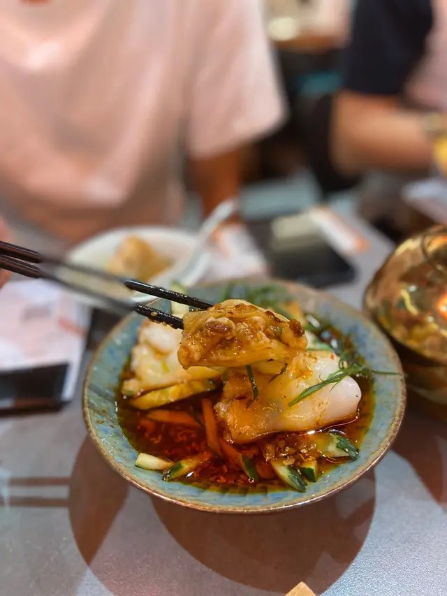 口水汁龍利魚腸粉