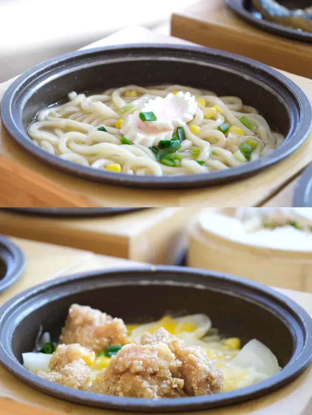 芝士雞+壽喜燒烏冬