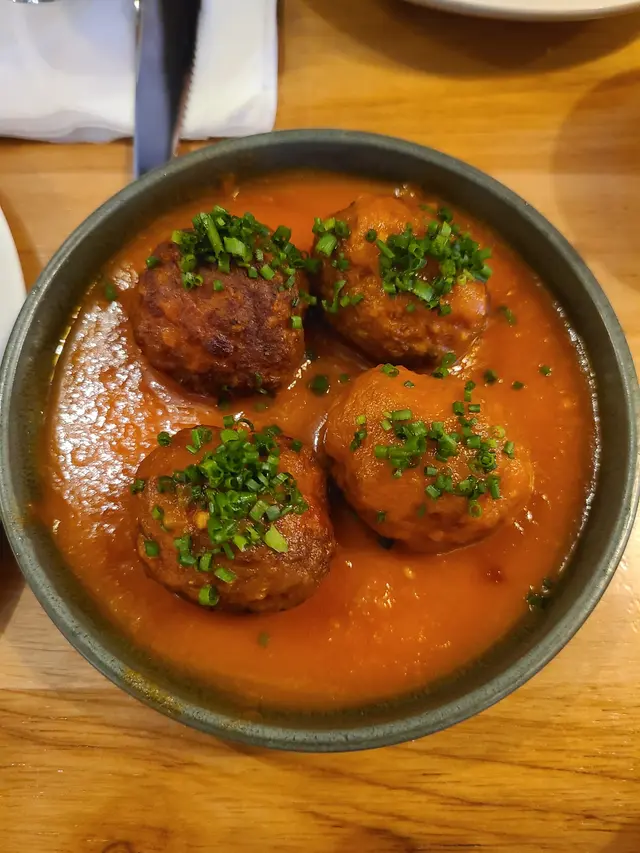 傳統蕃茄醬煮肉丸