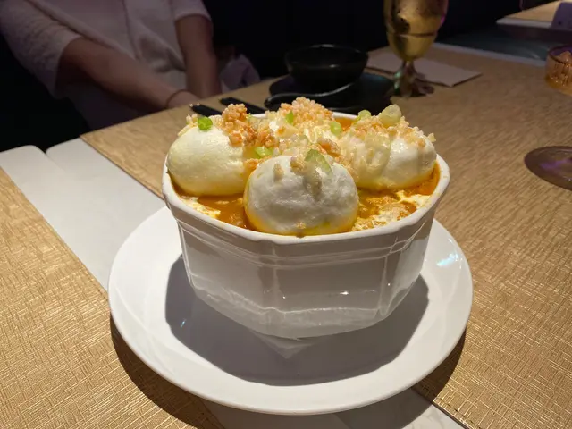 蟹肉蛋白泡泡脆米金湯