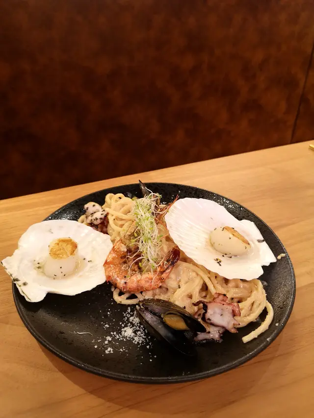 海鮮明太子意粉