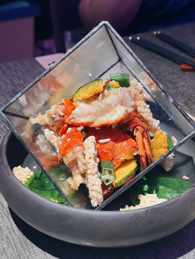 鹽酥波士頓龍蝦脆角豆金瓜