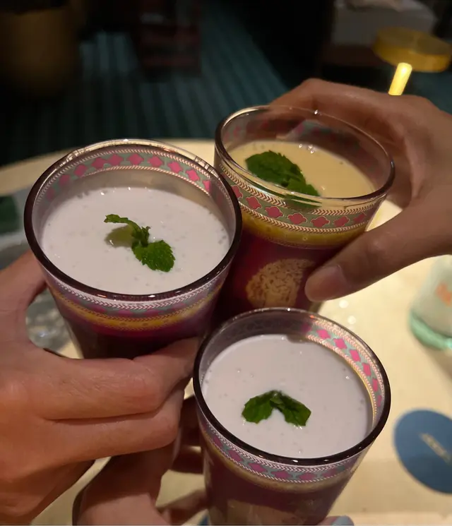 Coconut Lassie $100 ,Mango Lassie$100