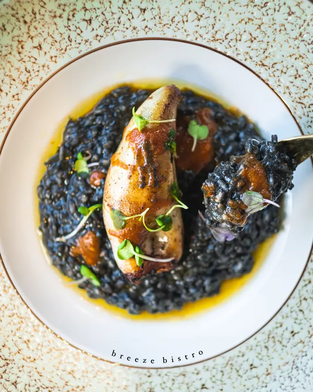 Squid Ink Risotto